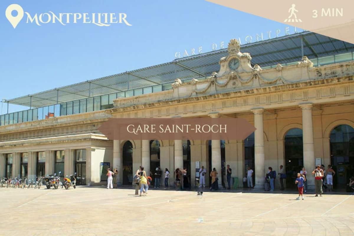 063 - Studio Didion, Centre Gare St Roch, Clim, Balcon,4Pers Montpellier Kültér fotó