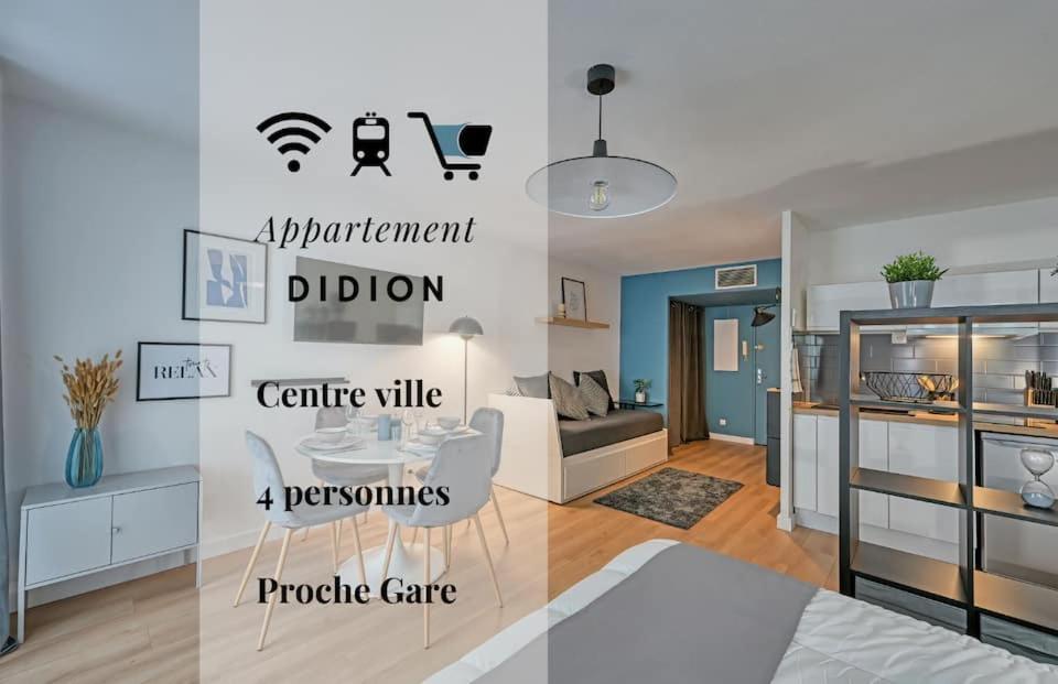 063 - Studio Didion, Centre Gare St Roch, Clim, Balcon,4Pers Montpellier Kültér fotó